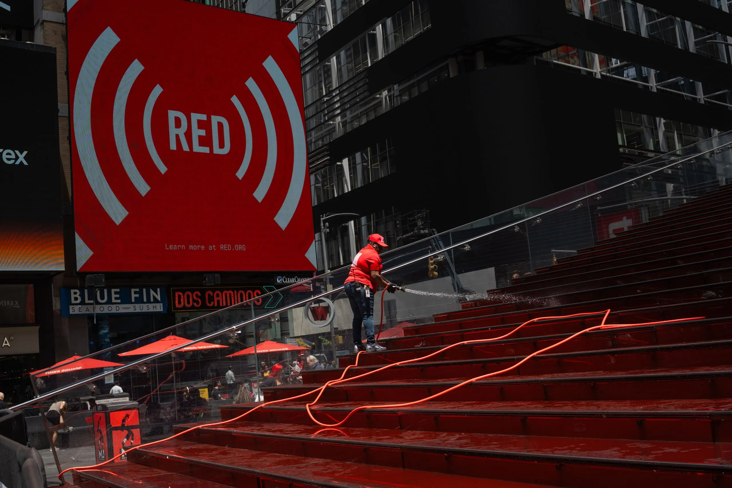 Stillness — Red Steps